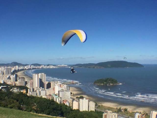 Kitinete Frente Ao Mar 1315 Daire São Vicente Dış mekan fotoğraf